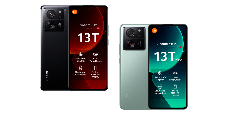 Vermarktungsstart Xiaomi 13T-Serie bei 1&1