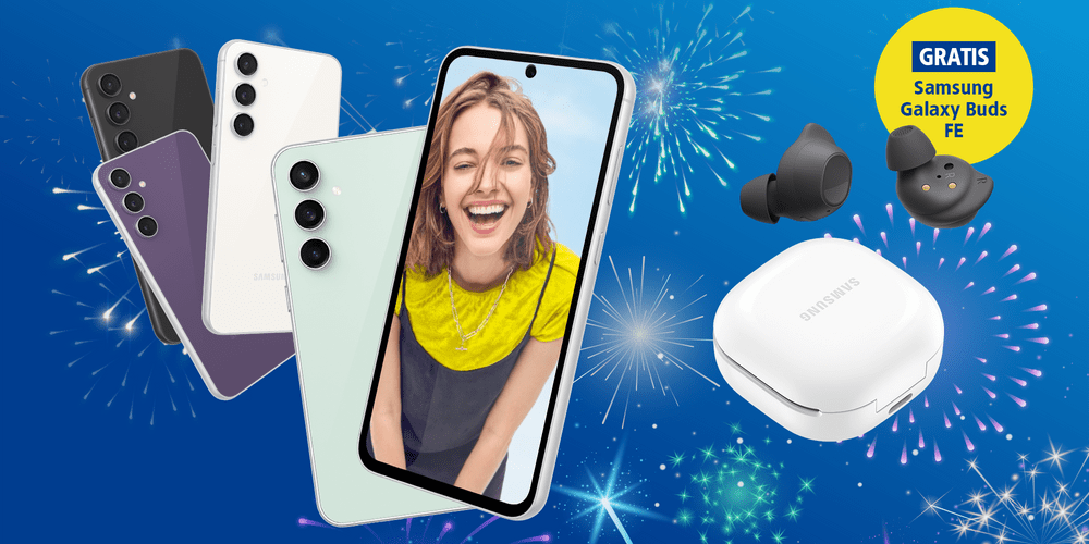 Neujahrskampagne Samsung Galaxy S23 FE