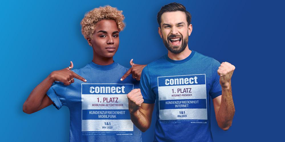 Connect Kundenbarometer 2025 1und1