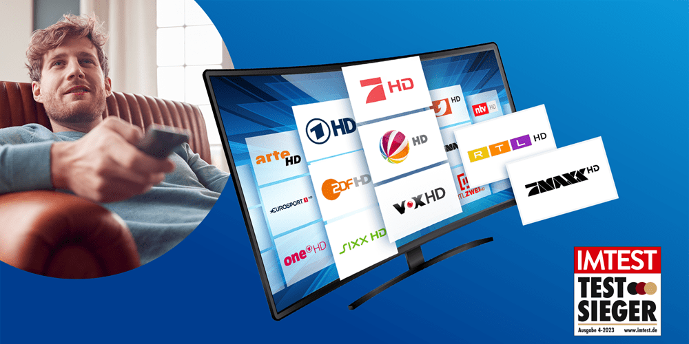 1&1 HD TV Testsieger