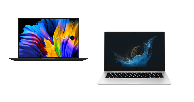 Headerbild_BSC_ASUS Zenbook & Galaxy Book2 Go